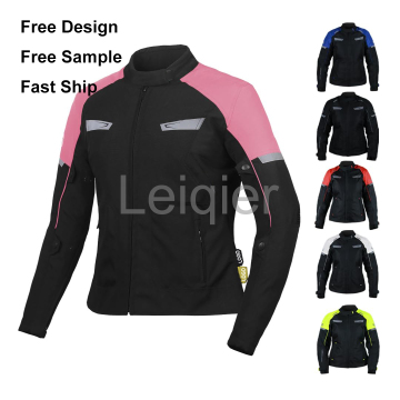 Custom Logo Waterproof Textile Motorcycle Jacket for Women