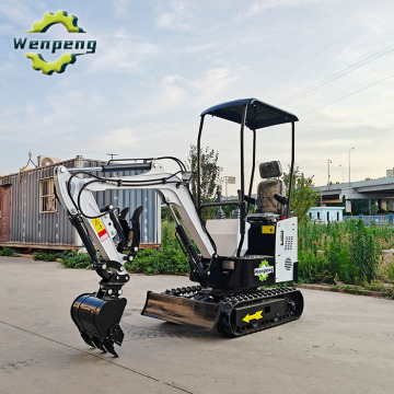 Kubota Engine Mini Excavator 1 Ton Farm Excavator