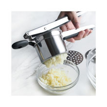 New Design Professional Masher safe long-lived Mashed Potatoes Artifact Stainless Steel Mud Press