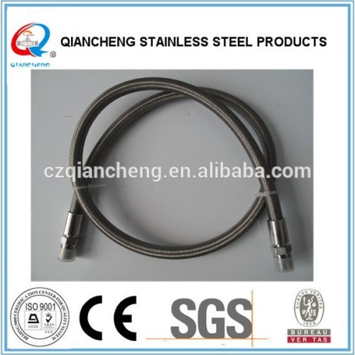 factory price stainless steel 316 braided teflon hose