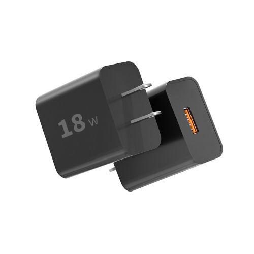 Novo carregador USB de cobrança rápida 18w carregador de parede USB de porta Única para celular para celular