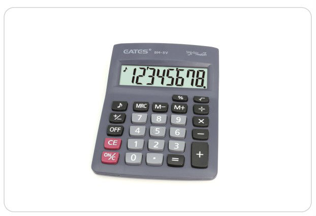 Cheap 8 Digits Mini Size Desktop Beeping Sound Handheld General Calculator Battery Power Electronic Calculator