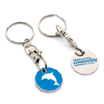 Wholesale UK Token Trolley Coin Metal Shopping Cart Coin