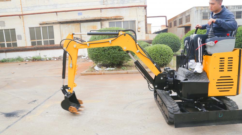 Excavator listrik kecil 1ton mini baterai excavator