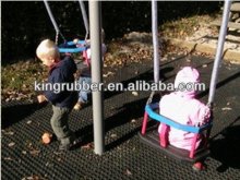 Outdoor playground safety flooring tile