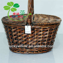 handle willow picnic basket purely handmade factory supplier