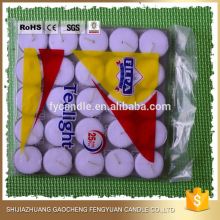 flower shaped birthday tealight candles