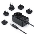 24V 1A 12V 2A Interchangeable Plug Power Adapter