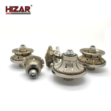 Hizar HWHV Stone Router Bits for Granite Profiling