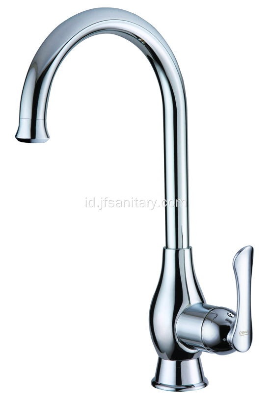 Kitchen Sink kuningan faucet dengan putar