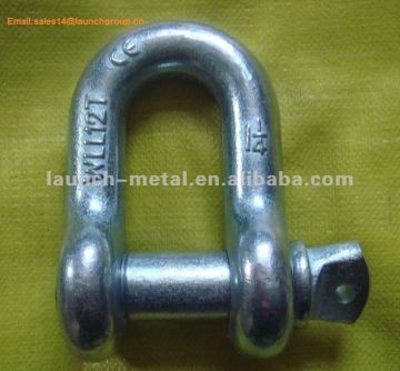 drop forged U type G210 shackle