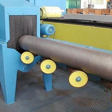 Steel Cylinder Sand Blasting Burnish Machine