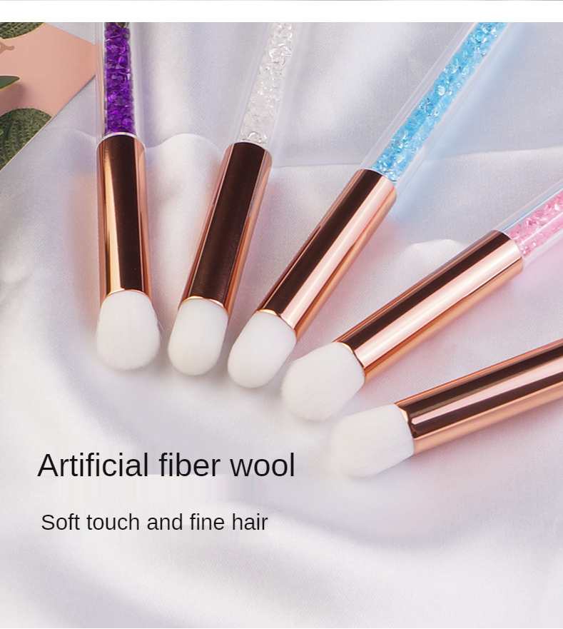 Acrylic Crystal Cleaning  Brush Eyelash Extension Cleanser Brush Eyelash Cleaner Cleaning The Nostril Makeup Brush