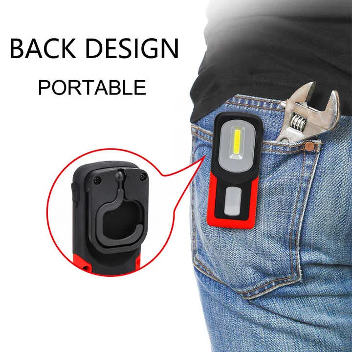 Versatile USB Rechargeable Work Light with Strong Magnet