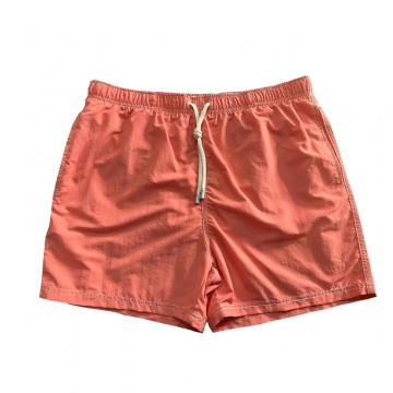 Pantalones cortos de playa para hombres opcionales de color múltiple sólido