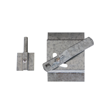 Hvac steel air regulation damper handle quadrant