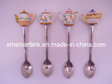 Souvenir Tea Pot Decor Tea Spoon