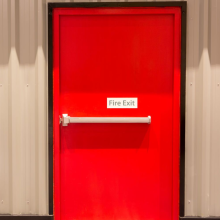 Commercial High Quality Shopping Mall Fire Rated Doors Emergency Exit