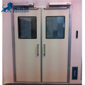 Pintu Swing Hospital Aluminium Aluminium Lancar