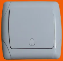 EU Style Wall Light Doorbell Switch F3006