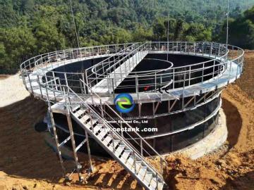 High-quality wastewater storage tanks
