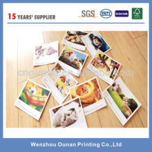 Customized greeting card for gift packaging