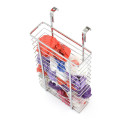 Kitchen Over Door Cabinet Plastic Bag Organizer Basket