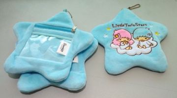 Plush Coins Purse With Cards Holder