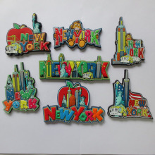 New York Magnet the Statue of Liberty Fridge Magnet the Empire State Building PVC Magnet