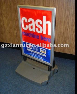 Double Sides portable walking billboard