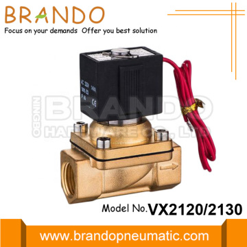 SMC Tip Pirinç Solenoid Valf Suyu VX2120-10 VX2120-08