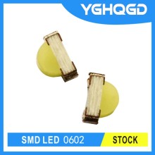 Tamaños de LED SMD 0602 Amarillo verde