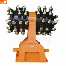 Hydraulic Excavator Drum Cutter Attachment