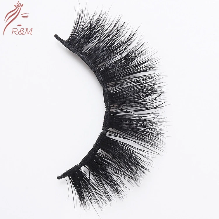 100% High Quality Free Cruelty Silk Protein Material Faux Mink Eyelashes