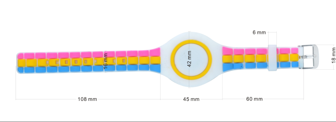 farbenfrohe Armbänder colorfull wristbands