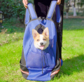 شبكة Swide Oxford Cat Dog Travel Carrier Backpacks