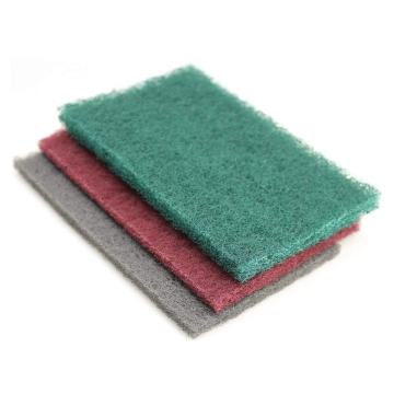 Durable Nylon Cleaning Abrasive Non-Woven Polishing Pads - Green Scouring Pads