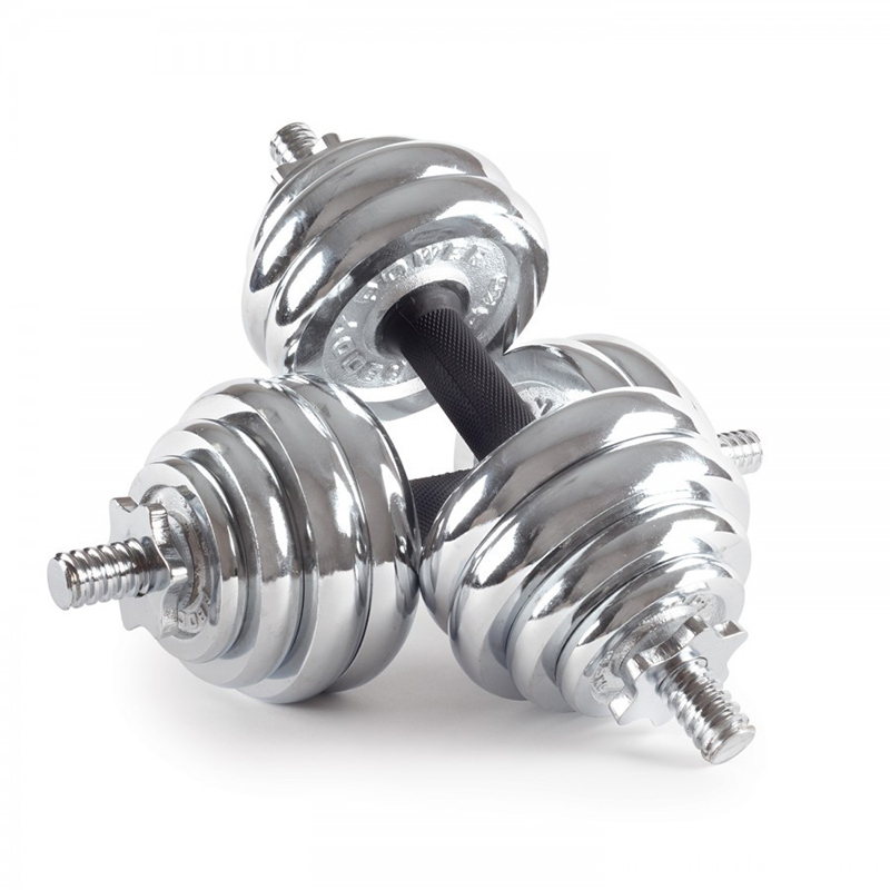 Adjustable Chrome Dumbbell Set