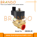 3/4 &#39;&#39; Elektrikli Pirinç Solenoid Valf Su 24VDC 2W200-20