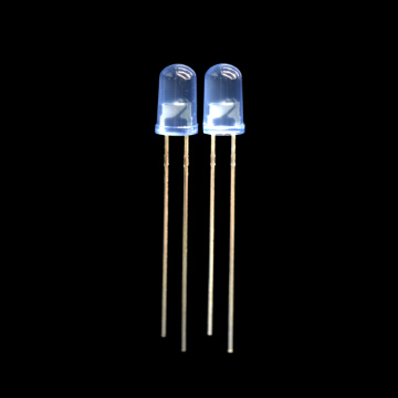 5mm Flashing Blue LED na may Blue Diffused Lens