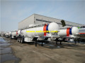 19m3 21ton Sulfuric axit phân phối xe tăng Trailers