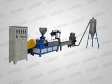 Engineering material single-stage plastic modified granulator