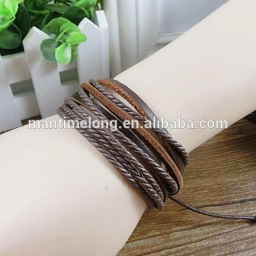 leather wrap bracelet braided leather bracelet teen leather bracelet