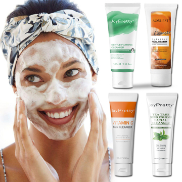 Private Label Organic Mild Clarifying Foam Cleanser