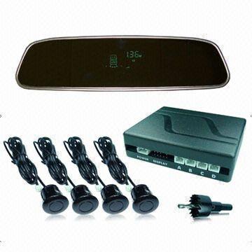 Parking Sensor with Reaview Mirror VFD Display, CE Certified