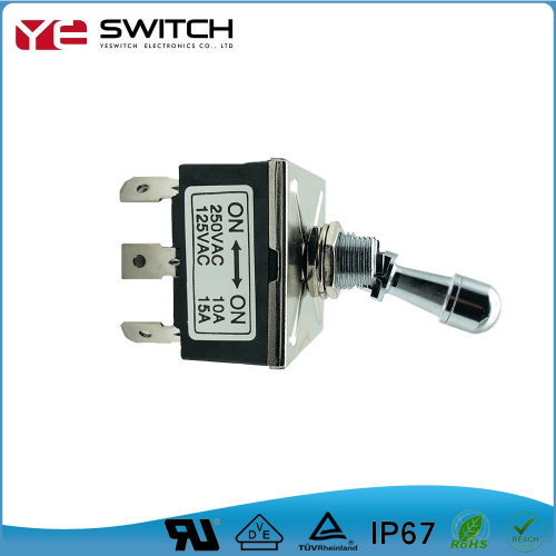 125v15a Açık 6pin pirinç geçiş anahtarı