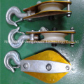 Nylon Sheave Wire Rope Hoisting Tackle