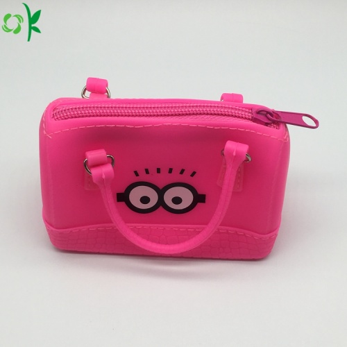 Mini borsa in silicone Simpatico portamonete in cartone animato