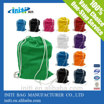 2015 Wholesale Polyester drawstring bag for packaging everything