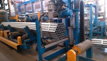 Ultrasonic Welded PET Strapping Machine for Pipe Bundles